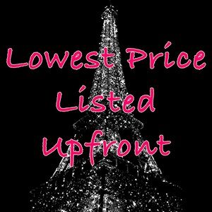No negotiations, your lowest discount price is listed upfront!